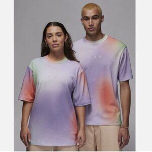 Jordan x J Balvin T Shirt - Multiple Size - Multicolor Medellin Sunset NEW